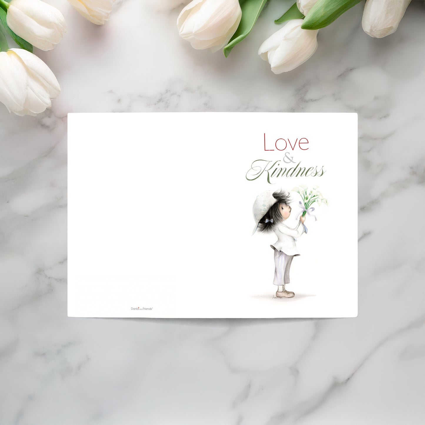 "Love & Kindness" Set of 3 cards (5"x 7")